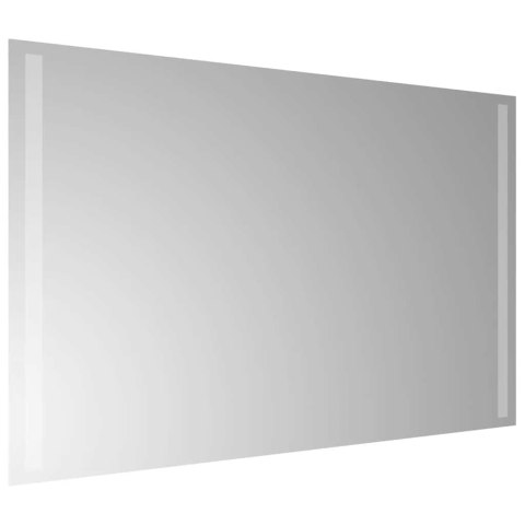 LUSTRO ŁAZIENKOWE Z LED 80X50CM