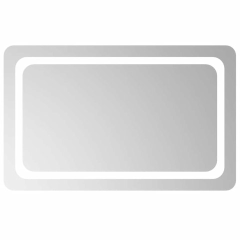 LUSTRO ŁAZIENKOWE Z LED 80X50CM