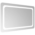 LUSTRO ŁAZIENKOWE Z LED 80X50CM