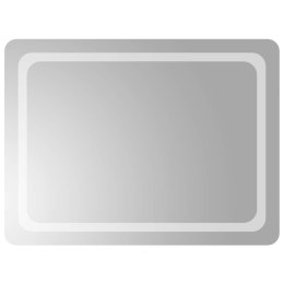 LUSTRO ŁAZIENKOWE Z LED 80X60CM