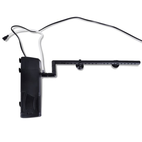 POMPA Z FILTREM WĘGLOWYM DO AKWARIUM 16W 800 L/H CICHA FILTRACJA WOD