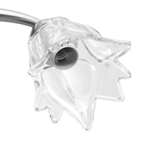 LAMPA SUFITOWA ZE SZKLANYMI KLOSZAMI NA 3 ŻARÓWKI E14 TULIPANY