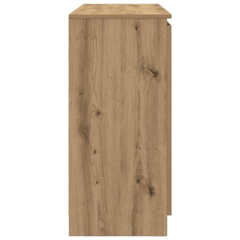 KOMODA Z SZUFLADAMI ARTISAN OAK 100,5X35X76CM DREWNO KLEJONE