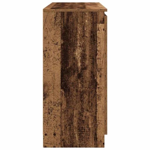 KOMODA Z SZUFLADAMI STARE DREWNO 100,5X35X76CM DREWNO KLEJONE