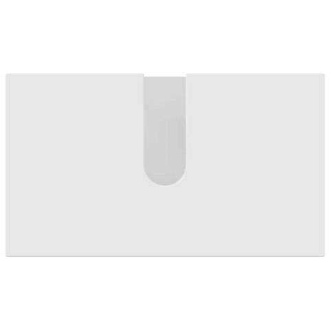 ZESTAW MEBLI ŁAZIENKOWYCH Z LUSTREM 5 PCS BIAŁY 61X35X64CM