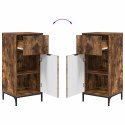 VidaXL Zestaw mebli łazienkowych 2 pcs Wędzony dąb 39.5 x 36 x 88 cm