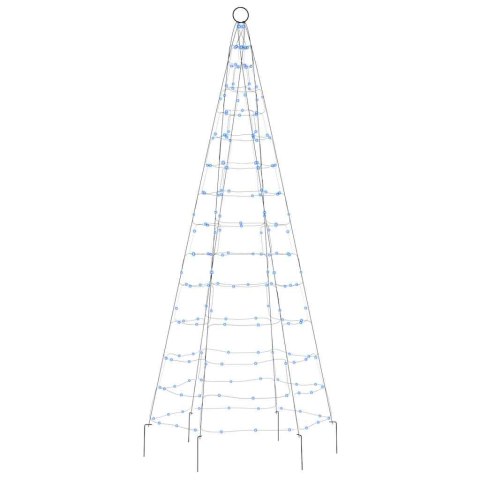 CHOINKA LED NA MASZCIE 200 DIOD LED NIEBIESKI 180CM