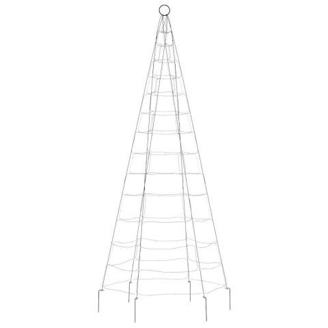 CHOINKA LED NA MASZCIE 200 DIOD LED NIEBIESKI 180CM