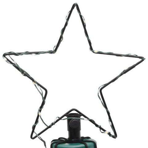 CHOINKA Z KOŁKIEM GRUNTOWYM 310 KOLOROWYCH LED 300CM