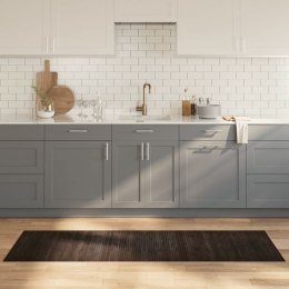 DYWAN PROSTOKĄTNY CIEMNOBRĄZOWY 60X200CM BAMBUSOWY