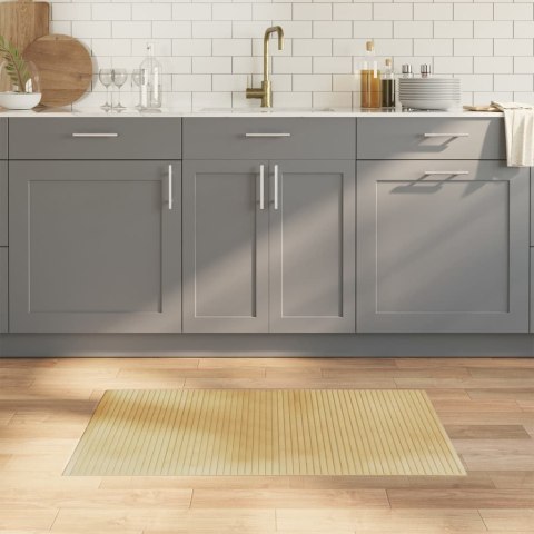 DYWAN PROSTOKĄTNY JASNY NATURALNY 60X100CM BAMBUSOWY