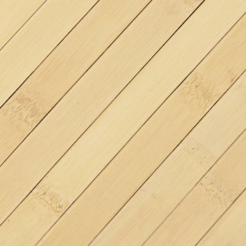 DYWAN PROSTOKĄTNY JASNY NATURALNY 60X100CM BAMBUSOWY