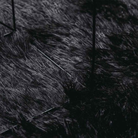DYWAN SHAGGY Z DŁUGIM WŁOSIEM NAVARRA CZARNY 200X200CM