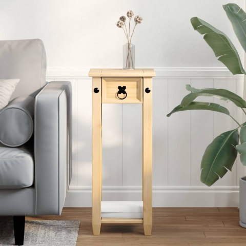 STOLIK NA ROŚLINY CORONA 30X30X73CM LITE DREWNO SOSNOWE