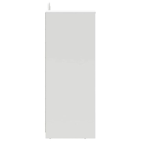 BIURKO TABLICOWE Z PÓŁKĄ BIAŁY 120X45X118.5CM