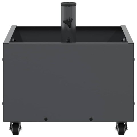 PODSTAWA PARASOLOWA Z DONICĄ ANTRACYT 45X 45X 45CM STAL