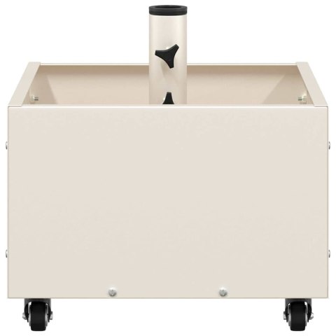 PODSTAWA PARASOLOWA Z DONICĄ BIAŁY 45X 45X 45CM STAL