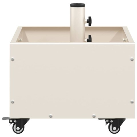 PODSTAWA PARASOLOWA Z DONICĄ BIAŁY 45X 45X 45CM STAL