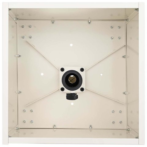 PODSTAWA PARASOLOWA Z DONICĄ BIAŁY 45X 45X 45CM STAL