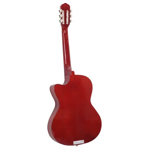 GITARA KLASYCZNA Z WYCIĘCIEM 6 STRUNAMI I EQUALIZEREM