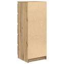 KOMODA Z SZUFLADAMI ARTISAN OAK 37,5X35X99CM DREWNO KLEJONE