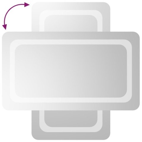 LUSTRO ŁAZIENKOWE Z LED 40X70CM