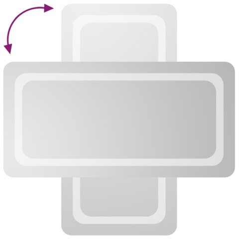 LUSTRO ŁAZIENKOWE Z LED 40X80CM