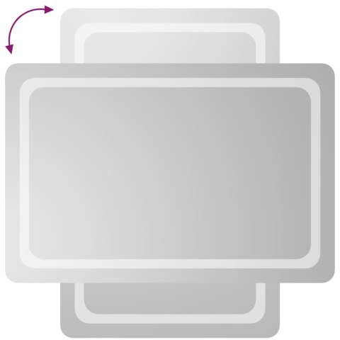 LUSTRO ŁAZIENKOWE Z LED 60X90CM