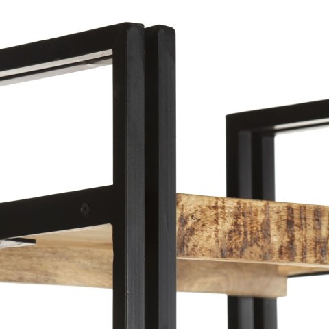 5-POZIOMOWY REGAŁ 40X30X180CM LITE DREWNO MANGO