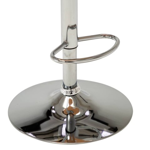 KRZESŁO BAROWE CZARNE GIĘTE DREWNO I SZTUCZNA SKÓRA