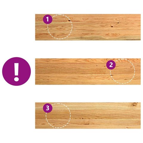 VidaXL Stopnie schodowe, 20 szt. brązowe 100x30x2cm lite drewno dębowe