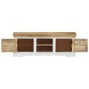 SZAFKA POD TV 110X30X40CM LITE DREWNO MANGO