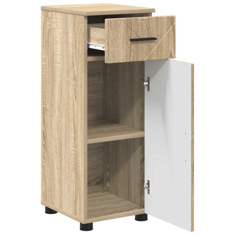 ZESTAW MEBLI ŁAZIENKOWYCH 3 PCS DĄB SONOMA 61X35X64CM