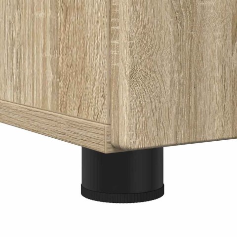 ZESTAW MEBLI ŁAZIENKOWYCH 3 PCS DĄB SONOMA 61X35X64CM