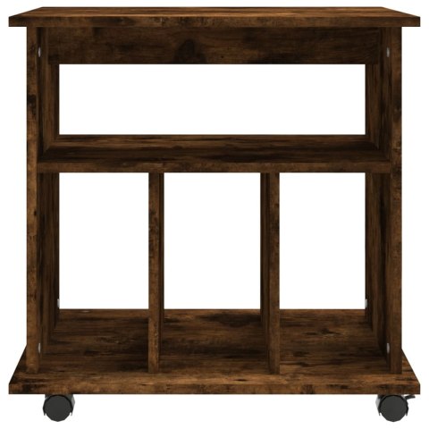 SZAFKA NA KÓŁKACH PRZYDYMIONY DĄB 60X45X60CM