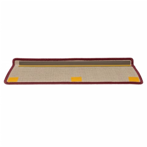 MATY NA SCHODY 15 SZT. 65X21X4CM BORDEAUXRECTANGULAR EDGE
