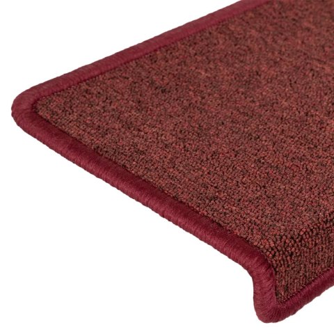 MATY NA SCHODY 15 SZT. 65X21X4CM BORDEAUXRECTANGULAR EDGE