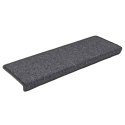 MATY NA SCHODY 15 SZT. 65X21X4CM CIEMNOSZARY PROSTOKĄTNY BRZEG