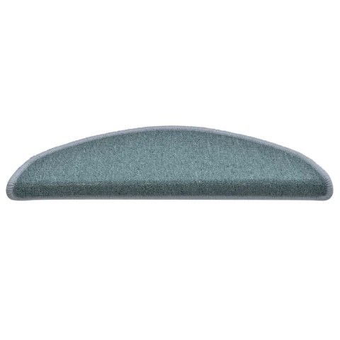 MATY NA SCHODY 30 SZT. 56X17X3CM PÓŁOKRĄGŁE KOLOR MORSKI NIEBIESKI