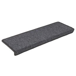 MATY NA SCHODY 30 SZT. 65X21X4CM CIEMNOSZARY PROSTOKĄTNY BRZEG