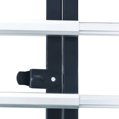 SKŁADANY WÓZEK TRANSPORTOWY 150 KG ALUMINIOWY SREBRNY