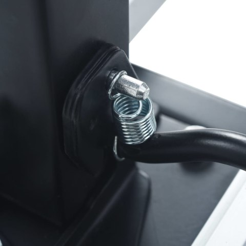 SKŁADANY WÓZEK TRANSPORTOWY 150 KG ALUMINIOWY SREBRNY