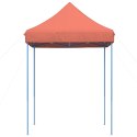 VidaXL Składany namiot imprezowy typu pop-up, terakota, 200x200x306 cm