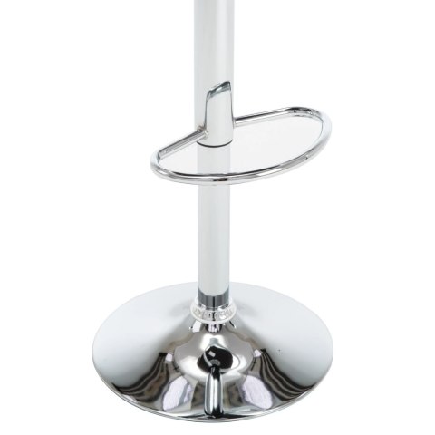 STOŁKI BAROWE 2 SZT. CZARNE SZTUCZNA SKÓRA