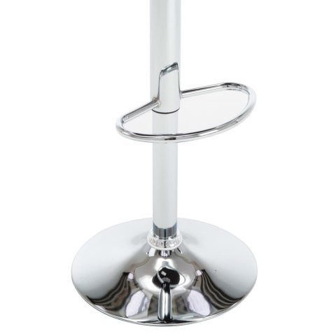 STOŁKI BAROWE 2 SZT. CZERWONE SZTUCZNA SKÓRA