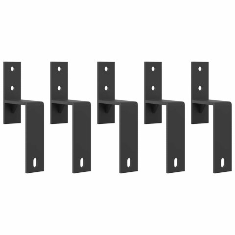 SYSTEM DO MONTAŻU DRZWI PRZESUWNYCH 213,5CM STAL CZARNY