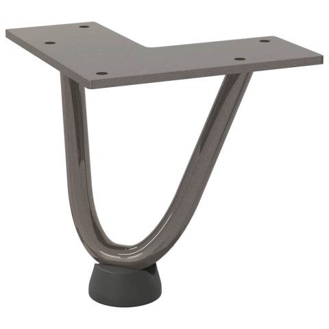 NOGI DO STOLIKA KAWOWEGO Z SZPILKAMI 4 SZT.10CM SOLIDNA STAL