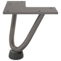 NOGI DO STOLIKA KAWOWEGO Z SZPILKAMI 4 SZT.10CM SOLIDNA STAL