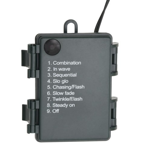 WIENIEC ŚWIĄTECZNY Z LAMPKAMI LED ZIELONY 45CM PVC