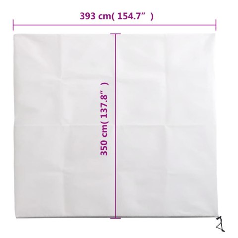 KAPTUR OCHRONNY NA ROŚLINY OCHRONA PRZED MROZEM 2 SZT. 70G/M² 3,93X3,5M